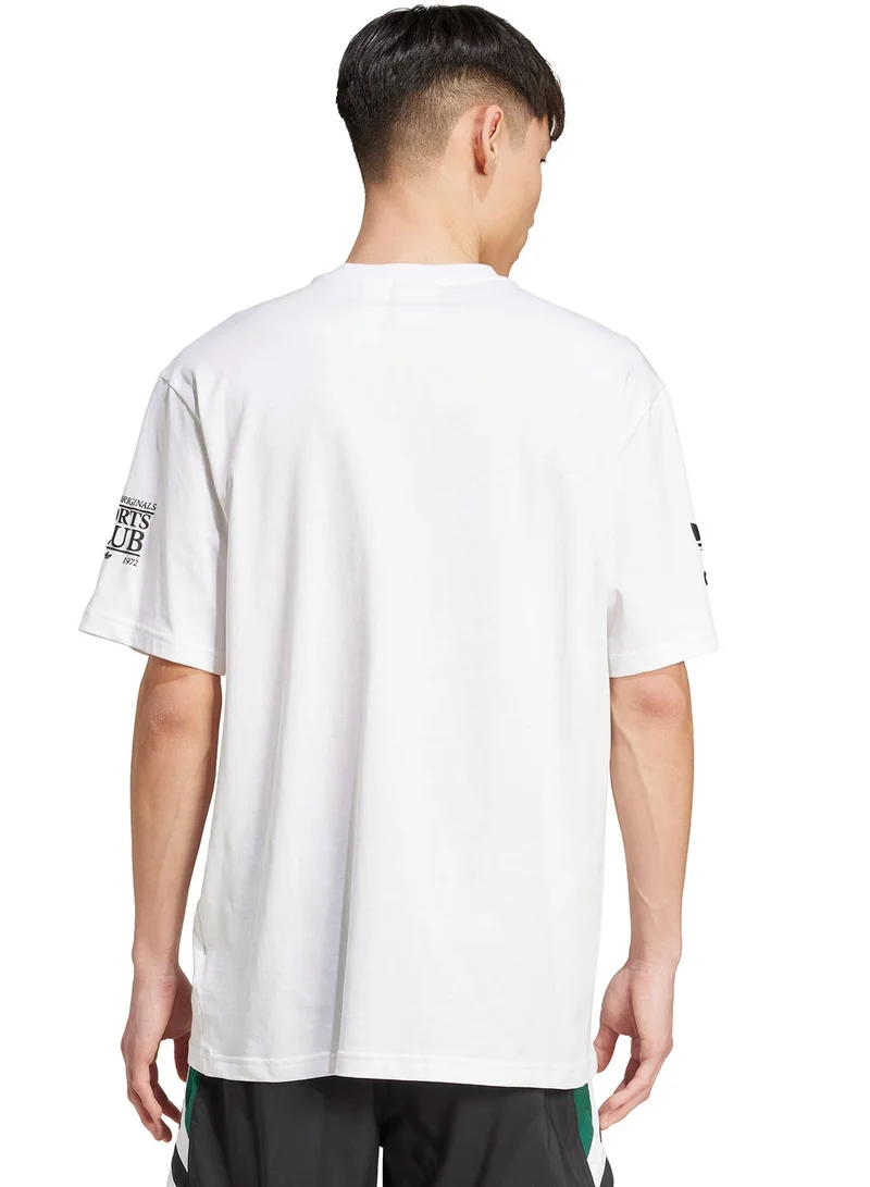 adidas Originals 90S Football Graphic T-Shirt